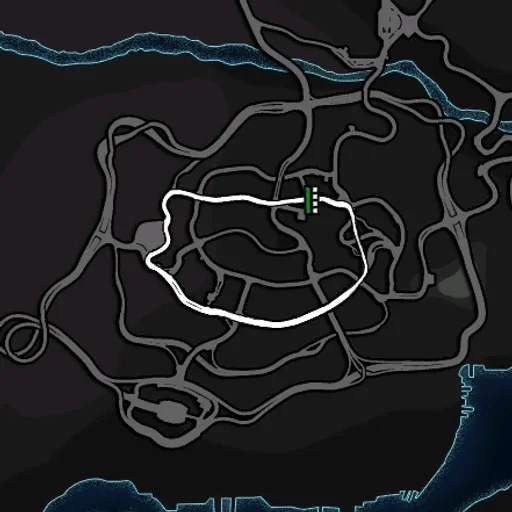Map of Warrent Road