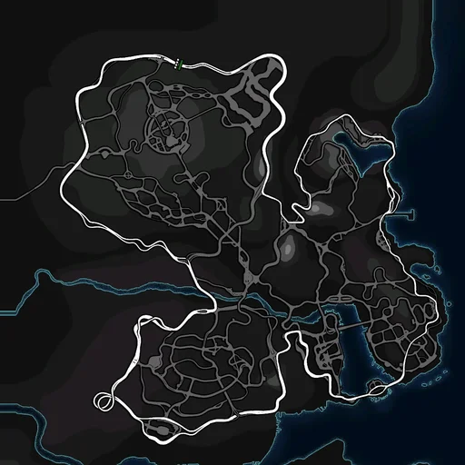 Karte von NFS World Loop