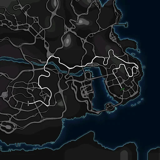 Map of Seaside & Lennox