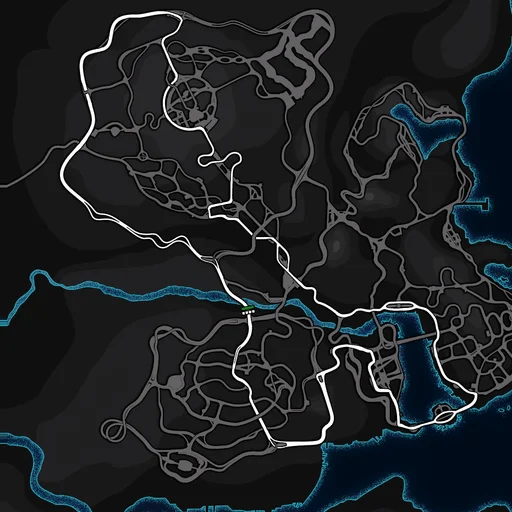 Map of Highlands & Seaside