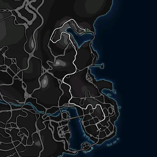 Map of Dunwich & Hills