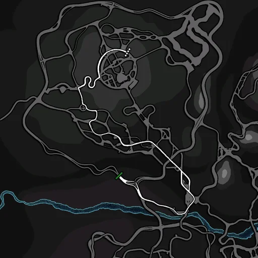Map of Hwy 99 & Campus